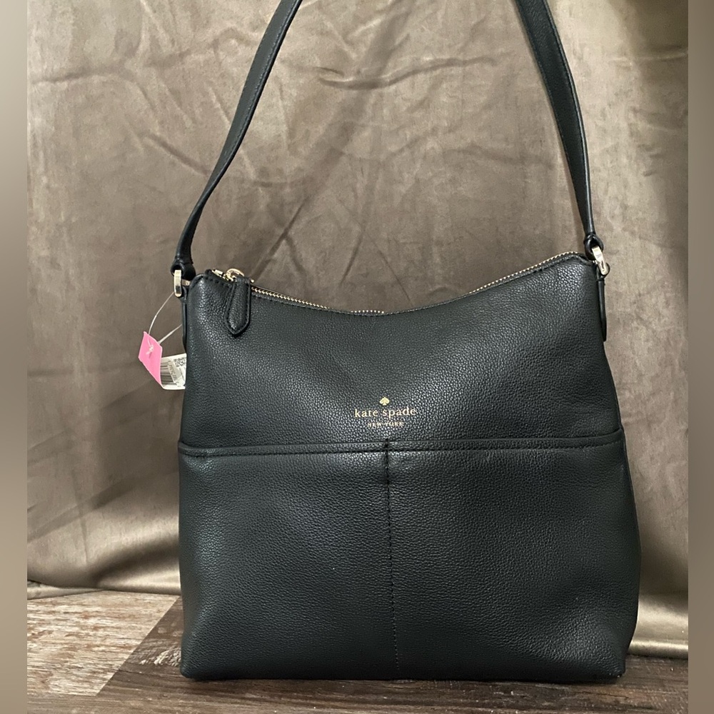 $359 MSRP Kate Spade Black Bailey shoulder bag NWT